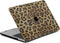 Lunso Geschikt voor MacBook Air 13 inch M1 (2020) cover hoes - case - Leopard Pattern Brown