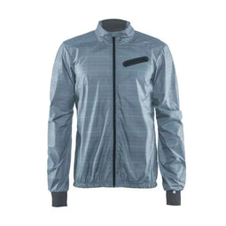 Craft Ride Wind Jacket - Fietsjas - Wind- en waterbestendig - Lichtblauw/Donkergrijs Maat L