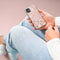 iMoshion Hoesje Geschikt voor iPhone 12 Pro / 12 Hoesje Siliconen - iMoshion Design hoesje - Roze / Meerkleurig / Goud / Pink Graphic