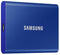 Samsung T7 - Portable SSD 500GB - USB 3.2 Gen2 - Blauw