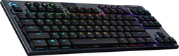 Logitech G915 TKL - Mechanisch Toetsenbord - Draadloos Bluetooth Qwertz DE - Zwart