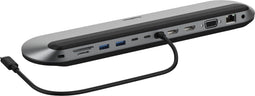 Belkin INC014BTSGY - USB-C Hub - 2x USB 3.2 Gen 2 - Zwart Grijs