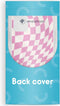 iMoshion Hoesje Geschikt voor Samsung Galaxy A53 Hoesje Siliconen - iMoshion Design hoesje - Roze / Retro Pink Check