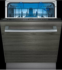 Siemens iQ500 SN65EX57CE - Vaatwasser - Volledig geïntegreerd - Energieklasse D - Waterverbruik 9,5l per cyclus - Energiekosten €32,55 per 100 cycli - Programma's: Automatisch Delicaat Eco Intensief Snel Voorwas