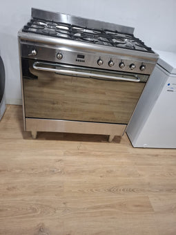 SMEG SNL90MFX7 - Fornuis 90 cm - Gas - Roestvrijstaal
