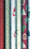 Benza - Geschenkpapier - 5 rollen 200cm x 70cm - 5 designs