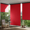 vidaXL - Balkonscherm - 165x250 - cm - rood