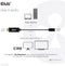 Club 3D CAC-1333 - HDMI naar USB Type-C Adapter - 4K 60Hz - Zwart