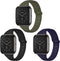 iMoshion Siliconen bandje Multipack voor Fitbit Versa 2 / Versa Lite - Zwart / Blauw / Groen