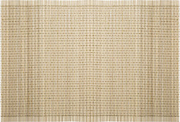 Secret de Gourmet Onderlegger bamboe set van 4 beige - Placemat - Tafelonderlegger - 45 X 30 CM