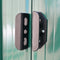 vidaXL - Tuinberging - 204x132x186 - cm - staal - antraciet