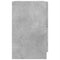 vidaXL - Wastafelkast - 40x37x59 - cm - bewerkt - hout - betongrijs