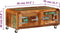 vidaXL - Salontafel - 85x55x40 - cm - massief - gerecycled - hout