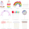 Betoverende Eenhoorn Taartdecoratie Set | Perfect voor Kinderfeestjes