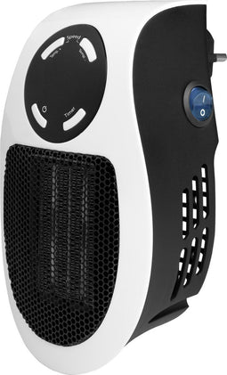 Eurom Heat Plug-in 500 - Keramische Kachel - LCD Display - Zwart