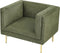 Fauteuil MOEN Stof Groen