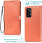 iMoshion Hoesje Geschikt voor Samsung Galaxy A72 Hoesje Met Pasjeshouder - iMoshion Mandala Bookcase - Oranje