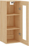 vidaXL - Wandkast - 34,5x34x90 - cm - sonoma - eikenkleurig