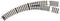 G Piko rails 35225 Gebogen wissel, Rechts 30 °, 15 ° 921.24 mm 1 stuk(s)