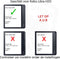 Origami Sleepcover Geschikt voor Kobo Libra H2O Hoes Roze Goud + Screenprotector + Oplader * - ereader hoesje - cover