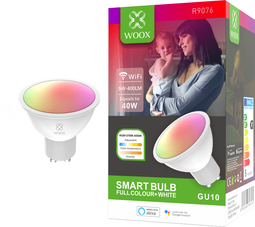Woox R9076 - Smart RGB Spot - GU10 fitting - WLAN verbinding