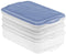 Rotho RONDO - Vleeswarendoos - 3 lagen - Blauw (3 stuks)