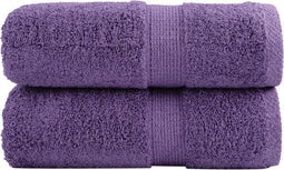 vidaXL - Gastendoekjes - SOLUND - 2 - st - 600 - g/m² - 30x50 - cm - paars