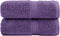 vidaXL - Gastendoekjes - SOLUND - 2 - st - 600 - g/m² - 30x50 - cm - paars