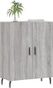 vidaXL - Dressoir - 69,5x34x90 - cm - bewerkt - hout - grijs - sonoma - eikenkleurig