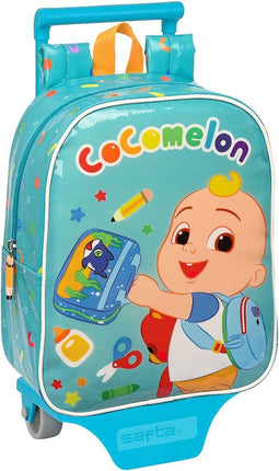Schoolrugzak met Wielen CoComelon Back to class Blauw