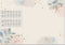 Sigel designonderlegger - Pastel Garden - jaartal 2024/2025 - SI-HO304