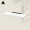 Woltu Zwevende Wandplank RG9370ws - Houten Wandrek - Wit - 90 x 22,9 x 3,8 cm