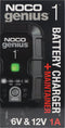 Noco Genius1EU - Acculader 1A 6V/12V - Volautomatisch met Force Mode