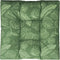 vidaXL - Palletkussen - bladpatroon - 80x80x12 - cm - stof