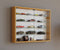VCM Houten glazen wandvitrinekast Wandvitrinekast Collector vitrine Mandosa L Houten glazen wandvitrinekast Wandvitrinekast Collector vitrine Mandosa L