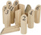 Eddy Toys Houten Pinspel 13-delig - Buitenspel voor Kinderen en Volwassenen - Tradionele Finse