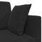 vidaXL - Vloersofa - Bed - 2-in-1 - Zwart - 213x144x60 - cm - Velours