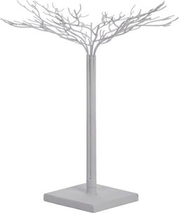 J-Line decoratie Boom - metaal - wit - small