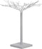 J-Line decoratie Boom - metaal - wit - small