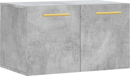 vidaXL - Wandkast - 60x36,5x35 - cm - bewerkt - hout - betongrijs