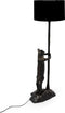 Bold Monkey No Girlfriend No Problem vloerlamp - Zwart