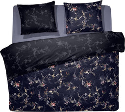 Cinderella Corolla - Dekbedovertrek - Katoen - 200x200/220 cm - Night Blue