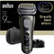 Braun Series 9 PRO+ - Elektrisch scheerapparaat - 5+1 scheerelementen - 100% waterdicht