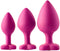 Dream Toys Buttplug FLIRTS ANAL TRAINING KIT GEM STONE Roze