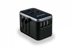 Verbatim UTA-04 - Reisadapter - 61W PD & QC 3.0 - 3xUSB-A & 2xUSB-C