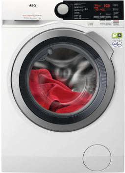 AEG L8FBE96S - Voorlader wasmachine - 9 kg - 1600 tpm - Stoomfunctie
