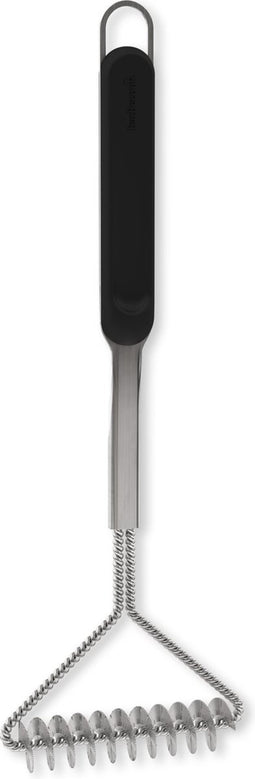 Barbecook Olivia spiraalborstel - rvs - zwart