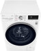 LG V7WD107H2E - Was-droogcombinatie - AI Direct Drive™ TurboWash™ 360° - 10,5 kg wassen 7 kg drogen