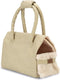 Designed by Lotte Wanza - Draagtas Hond - Beige - 40x20x28 cm