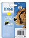 Epson T0714 - Inktcartridge - 415 pagina's - Geel